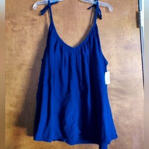 Old Navy Tie Strap Tank NWT